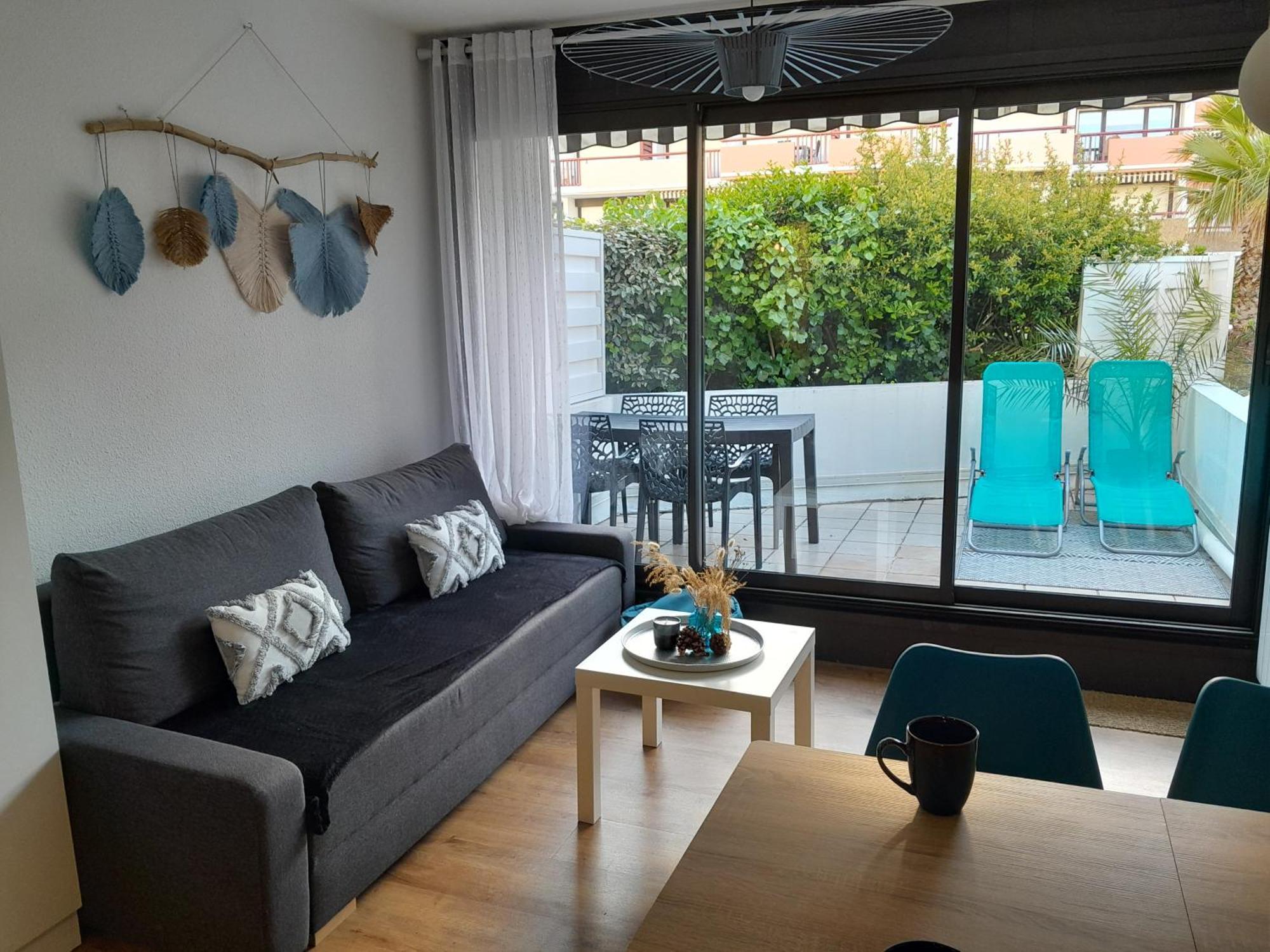 Апартаменты Joli 2 Pieces Sur Le Port Avec Piscine, Terrasse, Parking Капбретон Экстерьер фото
